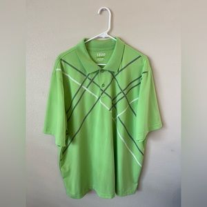 Mens XXL IZOD Perform X Golf shirt 100% polyester
